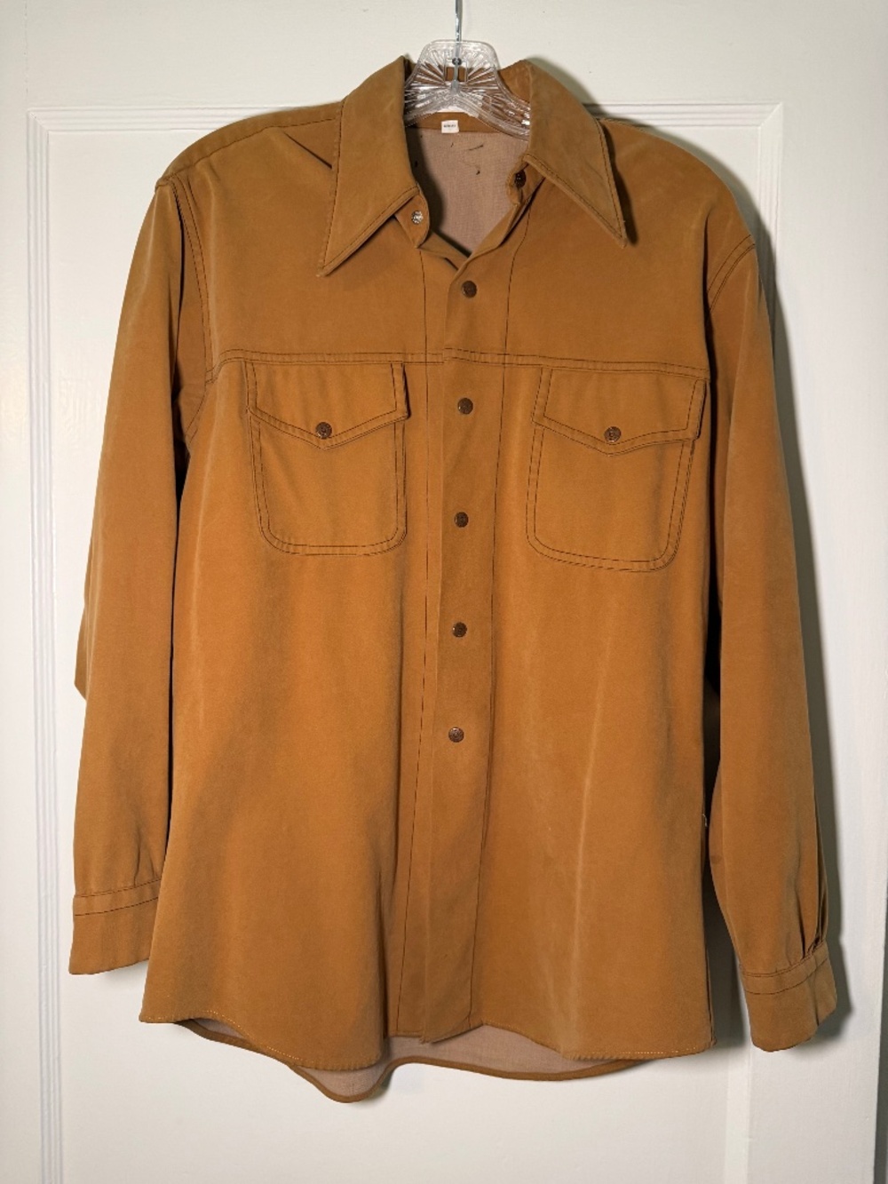 Vintage suede button up/shacket